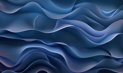 Obraz premium abstract wave background with smooth gradients bright colors dynamic elegant modern Generate AI