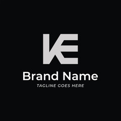 KE Letter Logo