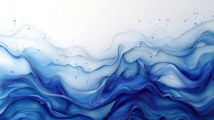 Refined background featuring intricate lines in a minimalistic and abstract style, showcasing capillary effects and ballpoint drawing art, reminiscent of Chinese blue and white porcelain with
