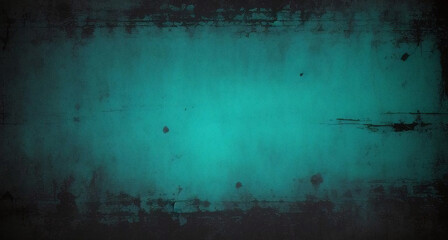 abstract blue background with teal black vintage grunge background texture design with elegant antique paint on wall illustration for luxury paper, or web background templates, old background paint	