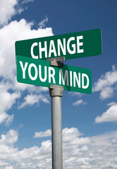 change your mind sign