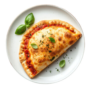 Calzone  Isolated on a Transparent Background