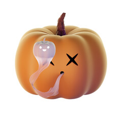 Halloween Pumpkin Holiday dead ghost 3d