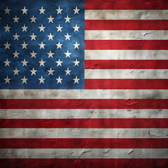 Fototapeta premium american flag on wooden texture,Ultra-Realistic wallpaper of an USA Flag 
