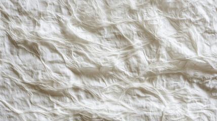 Handmade paper with visible plant fibers and deckled edges