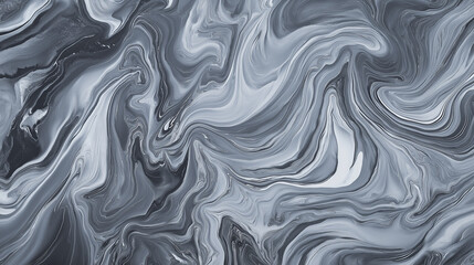 Obraz premium Monochromatic gray marbled paper background