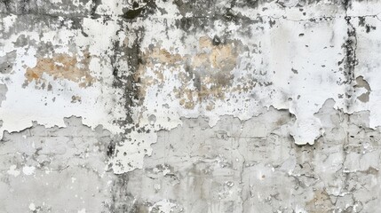 Obraz premium Grunge texture of a white and gray concrete wall