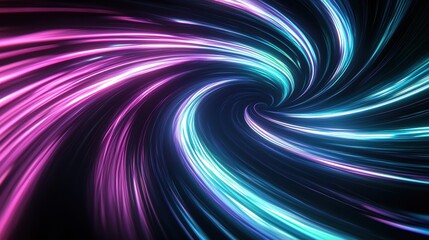 Vibrant swirling abstract background
