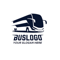 logo bus vector modern transportation © Mukhamad