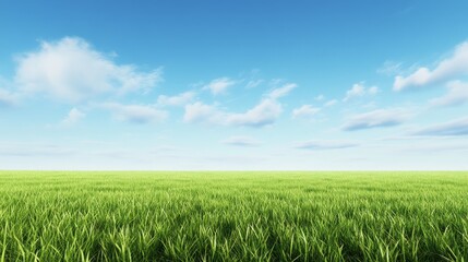 Fototapeta premium Early morning landscape blue sky