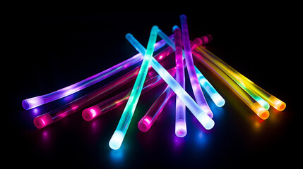 Glow Stick Also Known as a Light Stick for Vibrant Nighttime Events and Parties