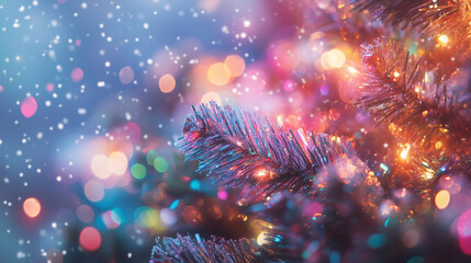 christmas lights background