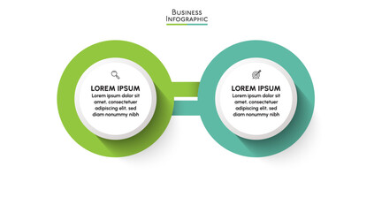 Business data visualization. timeline infographic icons designed for abstract background template