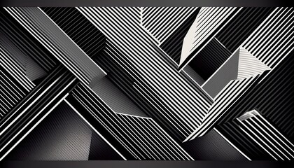 Line pattern images, wavy line patterns, black and white colors. black and white abstract background