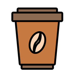 Modern Coffee Cup Icon