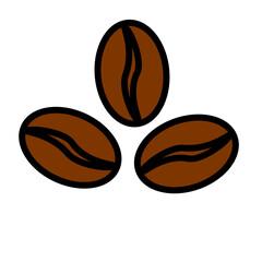Obraz premium Coffee Beans Icon