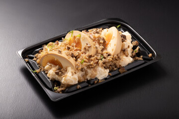 いぶりがっこ入り　和風ポテトサラダ