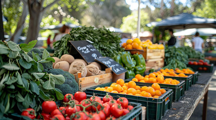 Explore the vibrant world of organic markets, where fresh, locally sourced produce and eco-friendly products offer a healthy and sustainable lifestyle choice
