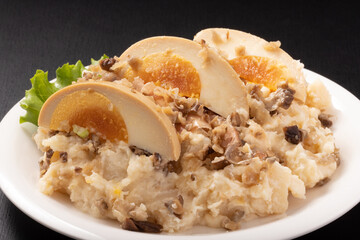 いぶりがっこ入り　和風ポテトサラダ