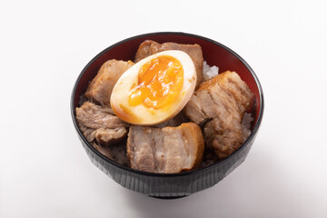豚角煮丼