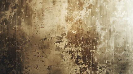 Fototapeta premium Aged wallpaper on the wall for texture or backdrop.