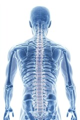 Creative illustration of acute back pain emphasizing therapeutic exercises and adjustments in daily habits for improved well-being.