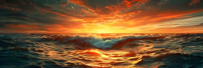 Obraz premium sunrise in the mountains