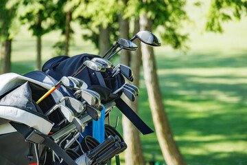 新緑の芝生が綺麗なゴルフ場