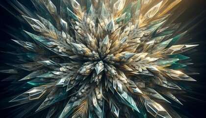 Fototapeta premium Geometric Harmony in Art