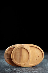 The sideboard is made of wood for serving snacks, fruits, nuts, cheeses, meats and original serving of main dishes. Luxury products from hard and exotic wood species. Accessories for a modern kitchen.