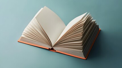 45. A beautifully designed cookbook with a modern cover and open pages