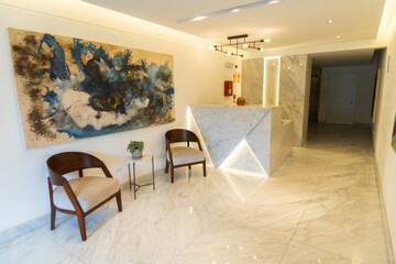 recepcion de edificio 