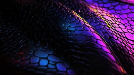 Snake scales texture background