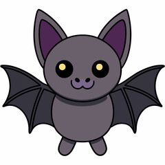 Halloween bat isolated on white background, halloween bat vector illustration, bird on a branch vector art, bats silhouette, bird vector icon, bats on a branch line art, eps