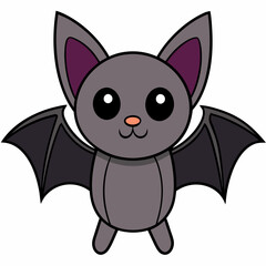 Halloween bat isolated on white background, halloween bat vector illustration, bird on a branch vector art, bats silhouette, bird vector icon, bats on a branch line art, eps