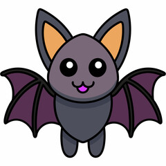 Halloween bat isolated on white background, halloween bat vector illustration, bird on a branch vector art, bats silhouette, bird vector icon, bats on a branch line art, eps