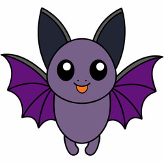 Halloween bat isolated on white background, halloween bat vector illustration, bird on a branch vector art, bats silhouette, bird vector icon, bats on a branch line art, eps