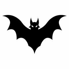Halloween bat isolated on white background, halloween bat vector illustration, bird on a branch vector art, bats silhouette, bird vector icon, bats on a branch line art, eps