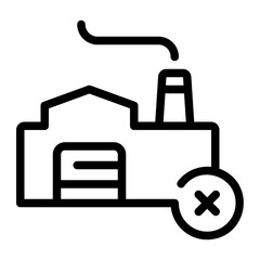 closure line icon