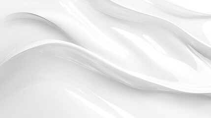 Naklejka premium Fresh and clean white background with a smooth, glossy finish