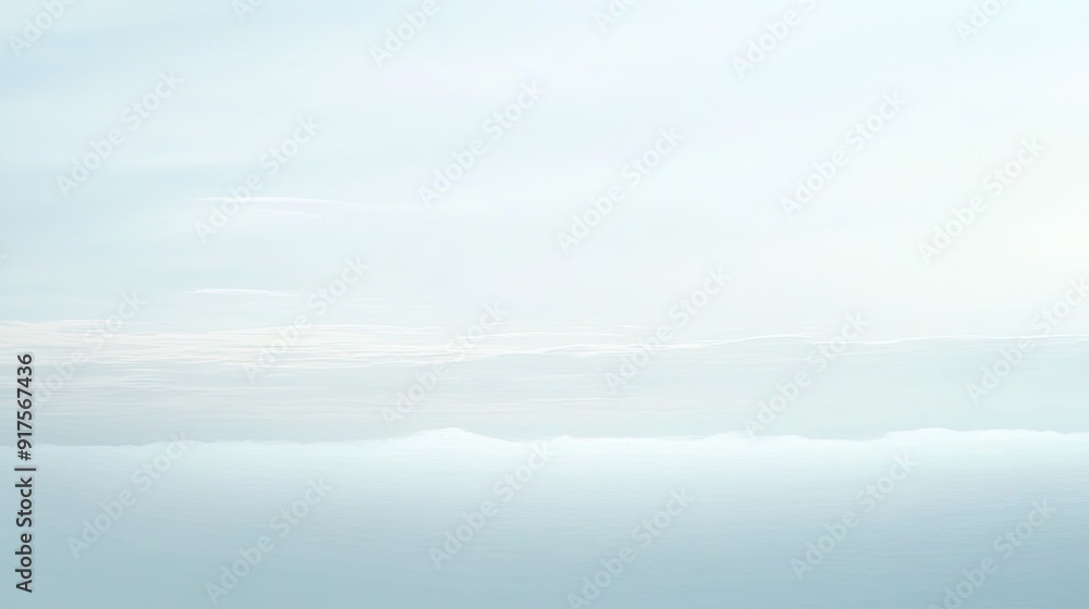 Poster soft gradient background transitioning from light gray to pale blue