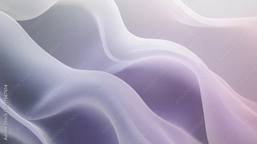 Aufkleber subtle gradient background blending from soft gray to muted lavender