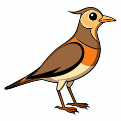 lark isolated on white background, lark vector illustration, bird on a branch vector art, lark silhouette, bird vector icon, Ducks on a branch line art, eps
