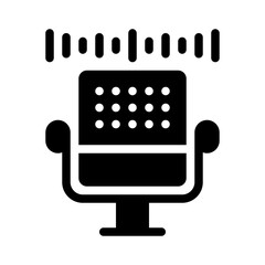 podcast glyph icon