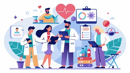 Fototapeta premium Physician Assistants play a vital role in conducting comprehensive physical exams, develop treatment plans, perform procedures, and collaborate seamlessly with physicians to ensure patients