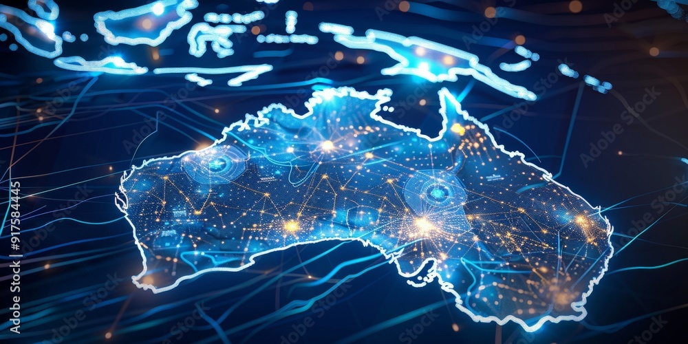 Poster featuring sharp focus and uhd 4k resolution, this digital map provides a detailed visualization of a