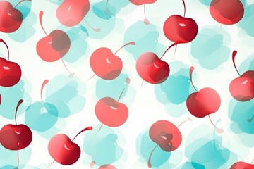 seamless pattern with balloons made by midjourny