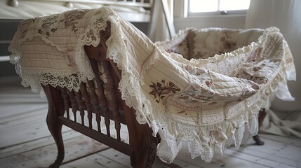 interior of a baby room
