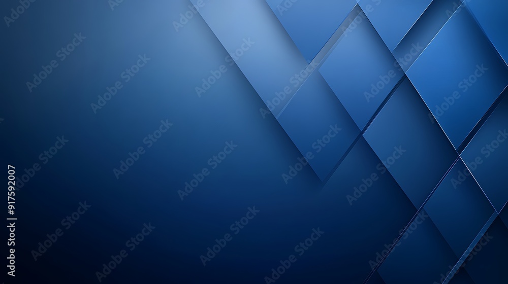 Poster dynamic blue waves: an abstract background of fluidity and depth for creative projects
