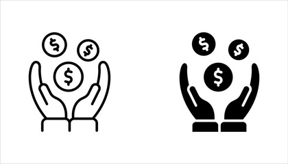 Budget icon set. Finance sign. set of investment icons, budget, money management, vector llustration on white background